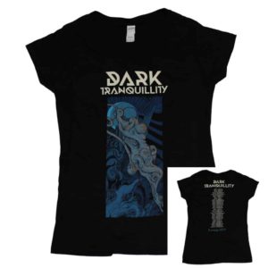 Dark Tranquillity, V-Neck Girlie Shirt, Tour 2017