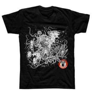 Metal Against Coronavirus, T-Shirt, Jota Cravo