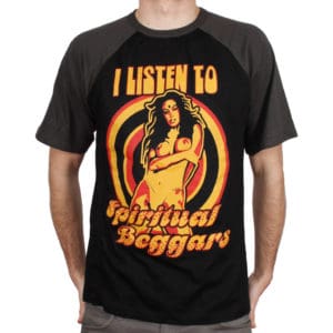 Spiritual Beggars, Raglan T-Shirt, Beghead charcoal