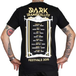 Dark Tranquillity, T-Shirt, Festival 2015