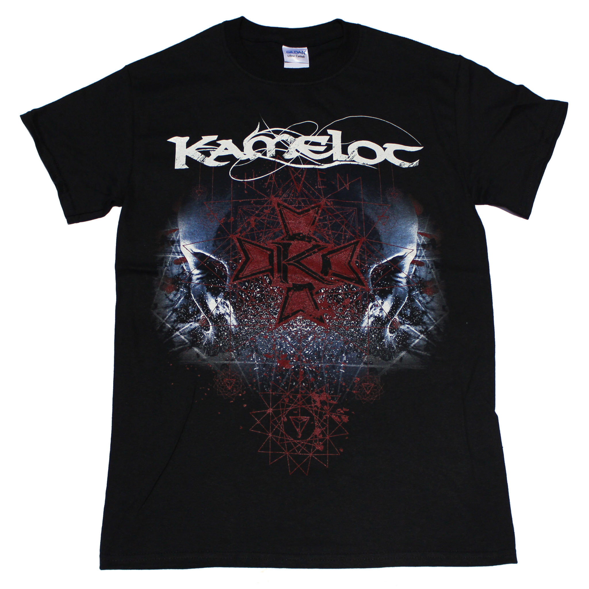 Kamelot, T-Shirt, Red Skull Logo – Merchland