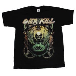 Overkill, T-Shirt, Tour 2017, Gear Bat