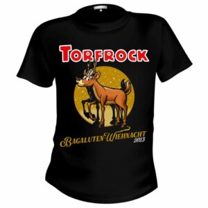 Torfrock, T-Shirt, 32. Bagaluten Wiehnacht 2023, Bambi